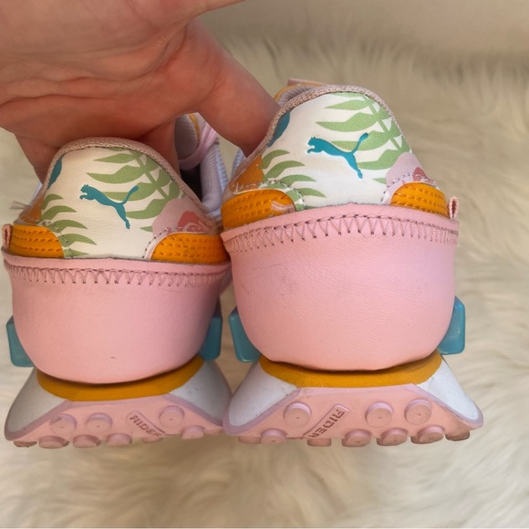 PUMA FUTURE RIDER AURA GRADE SCHOOL SNEAKER 7 - Picture 6 of 11